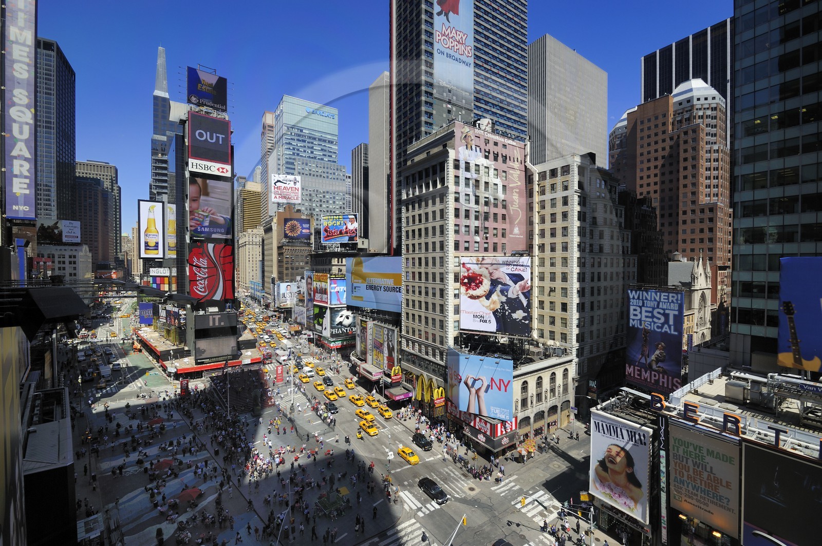 Etats-Unis, New York, Manhattan, Midtown, Times Square