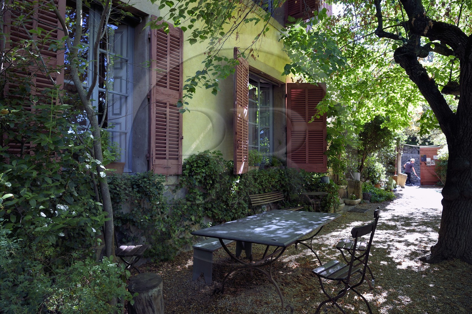 France, Bouches-du-Rhône (13), Aix en Provence, Atelier de Paul Cézanne sur la colline des Lauves, mention obligatoire