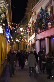 France, Bas-Rhin (67), Strasbourg, vieille ville classée Patrimoine Mondial de l'UNESCO, la rue de l'Outre