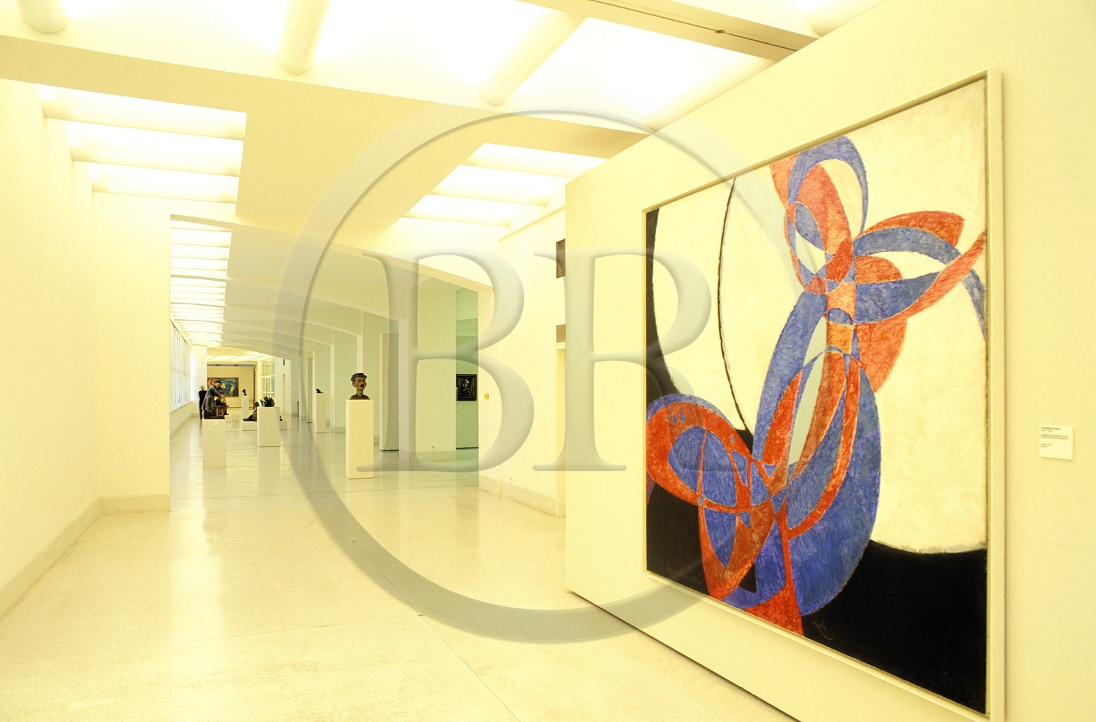 République Tchèque, Prague, galerie Nationale d'Art Moderne, úuvres de Frantisek Kupka