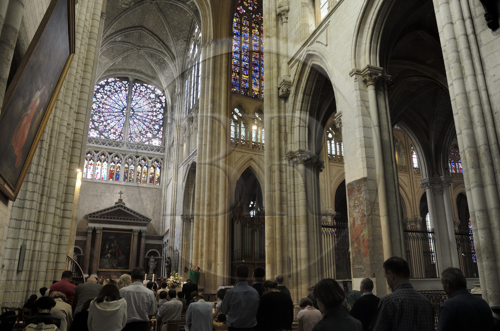 France, Indre et Loire (37), Tours, la cathédrale Saint-Gatien