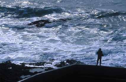 France, Finistère (29), Port-Loubous (où débarqua Estienne d' Orves pendant la seconde guerre mondiale) dans la région d' Audierne