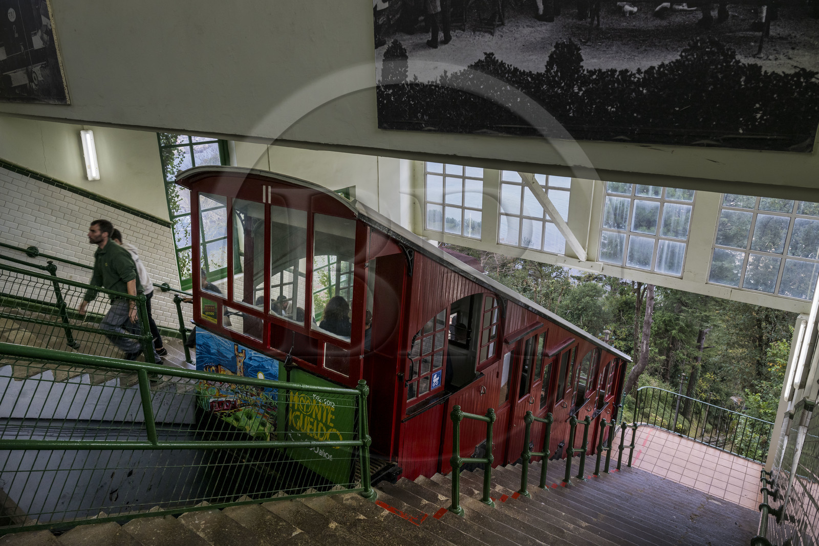Espagne, province du Guipuscoa (Gipuzkoa), Saint-Sébastien (Donostia), funiculaire du Mont Igueldo