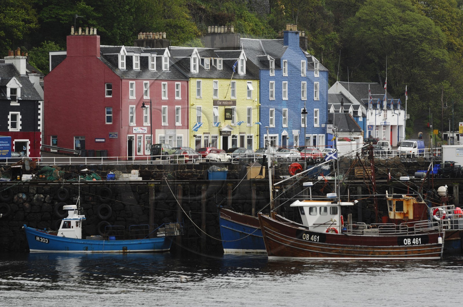 Royaume-Uni, Ecosse, Highland, Hébrides intérieures, Ile de Mull, port de Tobermory
