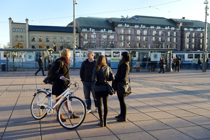 Suède, Västra Götaland, Göteborg (Gothenburg), place Drottningtorget