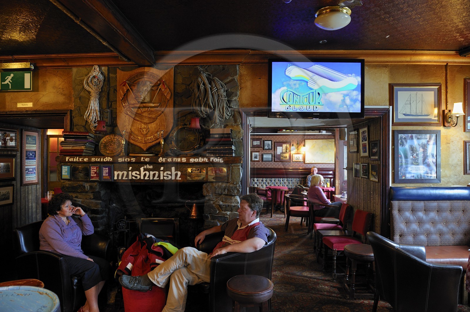 Royaume-Uni, Ecosse, Highland, Hébrides intérieures, Ile de Mull, Tobermory, the Mishnish hotel et pub