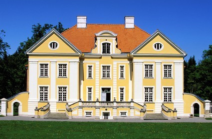 Estonie (Pays Baltes), Parc national de Lahemaa, château de Palmse