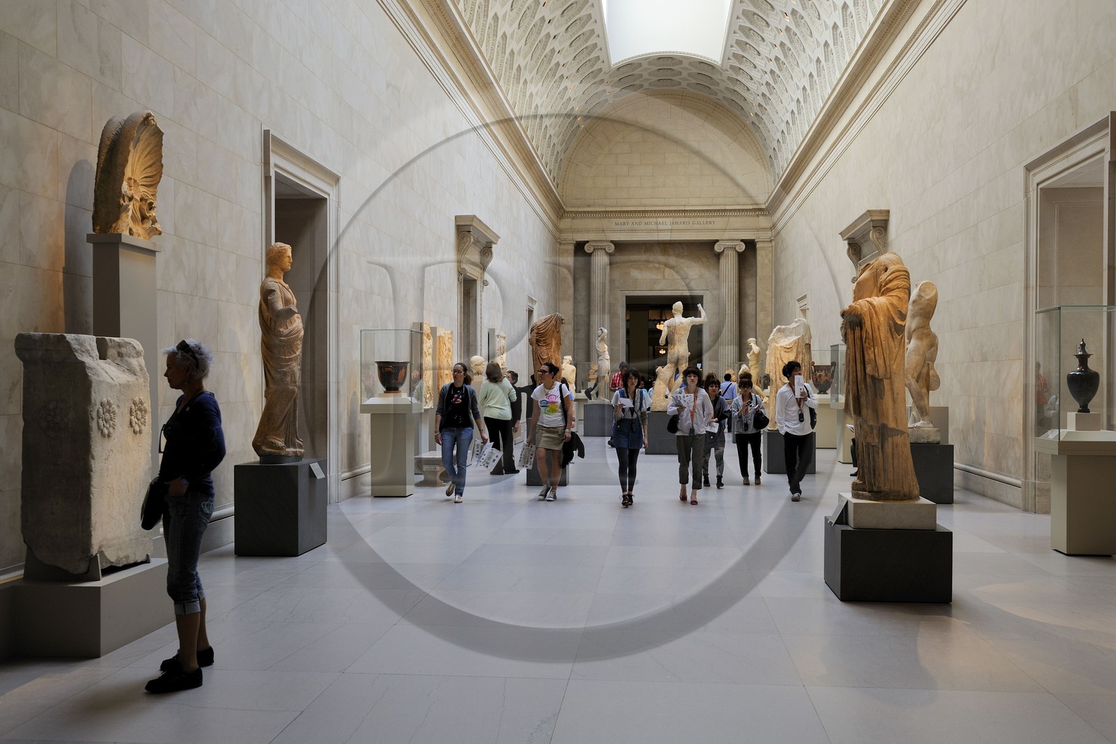 Etats-Unis, New York, Manhattan, East Side, Metropolitan Museum of art (MET), galerie d'art grec et romain