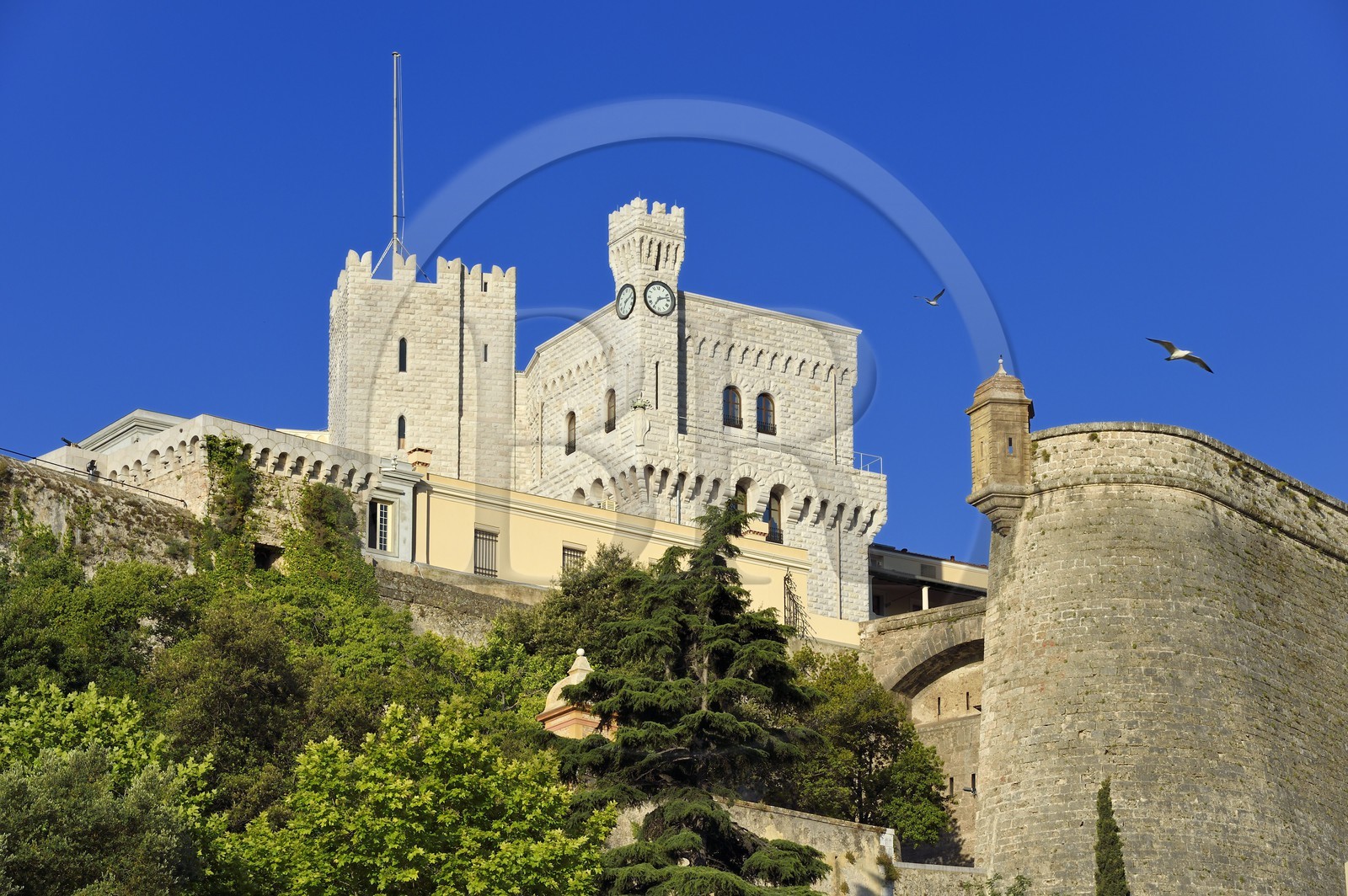 Principality of Monaco, Monaco, the royal palace on the Rock