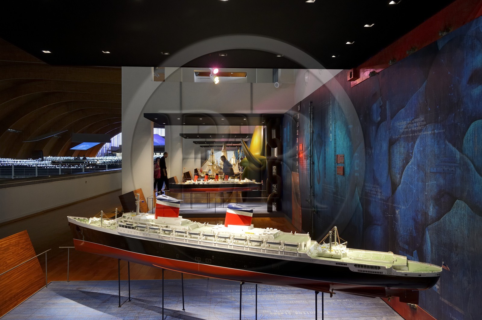 Espagne, Andalousie, Séville, Pavillon de la Navigation (Pabellon de la Navegacion)