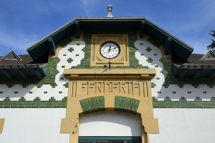 France, Moselle (57), Vallée de la Fensch, Hayange, ancien batiment de la Fenderie du site d'ArcelorMittal anciennement Wendel, lieu où l’on fend le fer en verges, après qu’il a été mis en barre