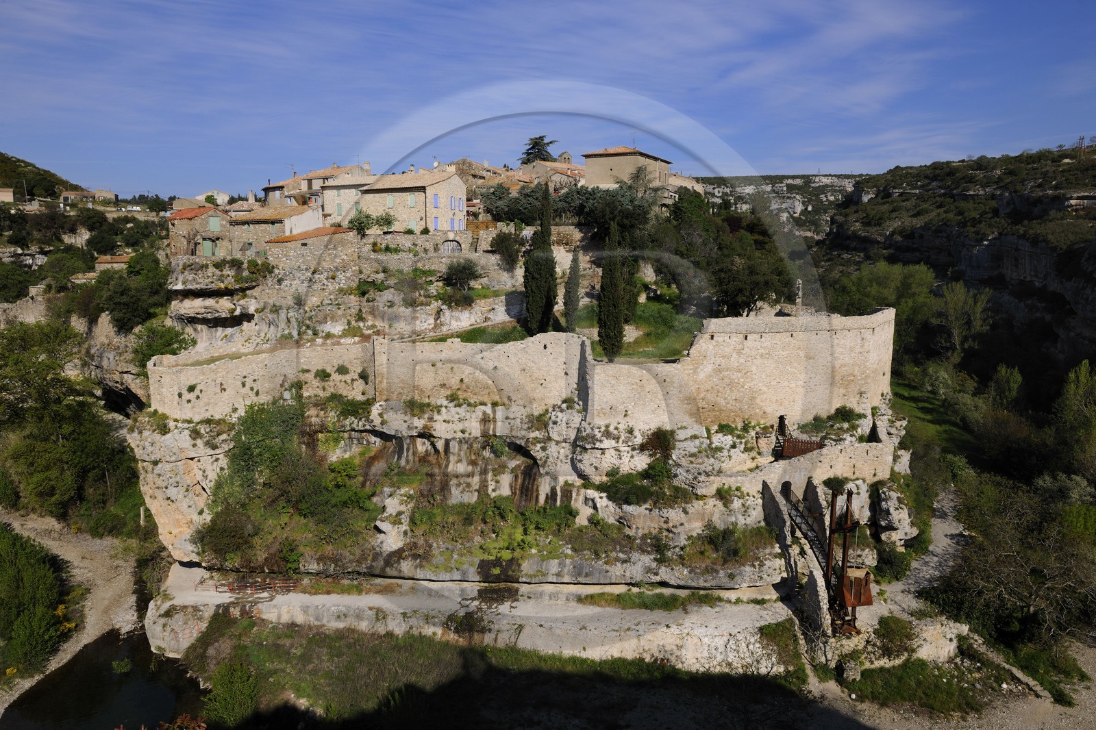 France, Hérault (34), Pays Cathare, Minerve, labellisé Les Plus Beaux Villages de France