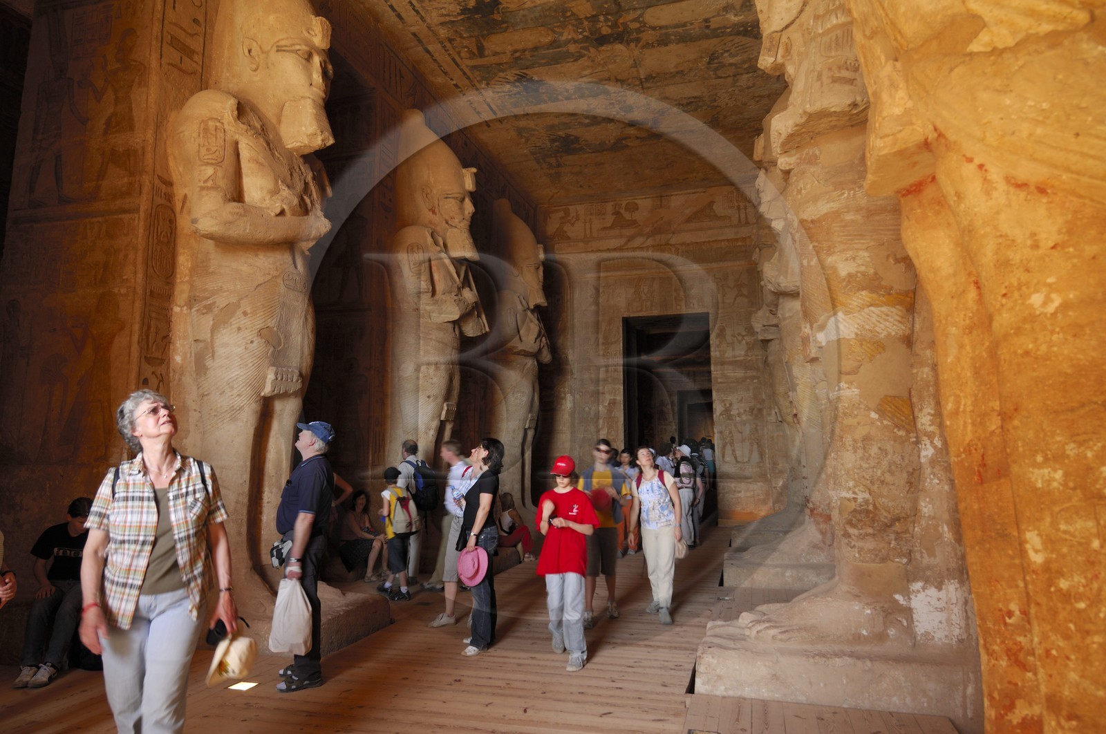 Egypte, Haute Egypte, Nubie, Abou Simbel, site classé Patrimoine Mondial de l'UNESCO, temple de Ramsès II