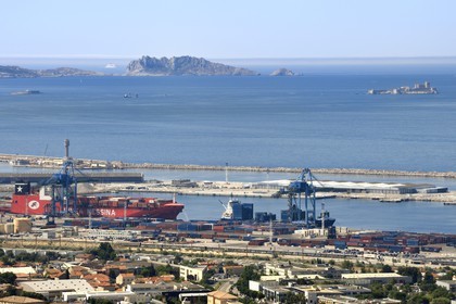 France, Bouches du Rhone, Marseille, Grand Port Maritime de Marseille or GPMM
