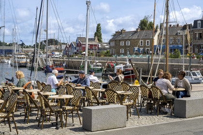 France, Cotes d'Armor, Paimpol, fishing harbour