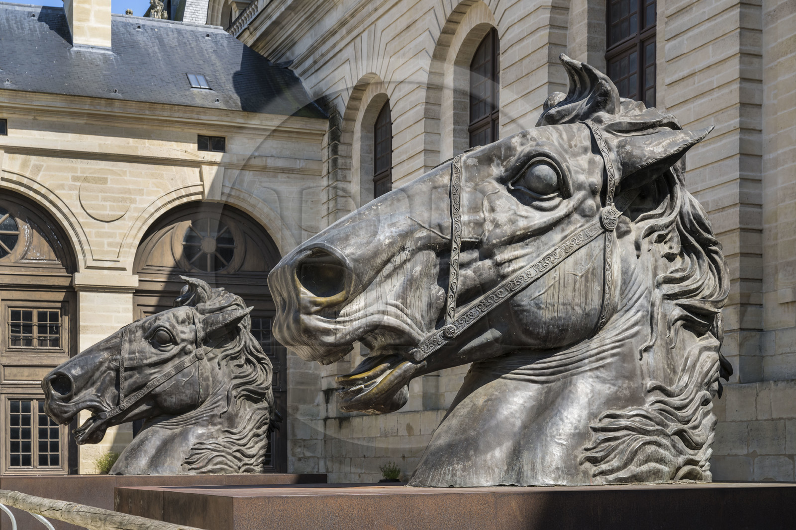 France, Oise, Chantilly, the castle of Chantilly, the Grandes Ecuries, horse museum