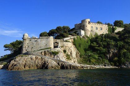 France, Var (83), Bormes les Mimosas, Fort de Brégançon, résidence officielle du président de la République