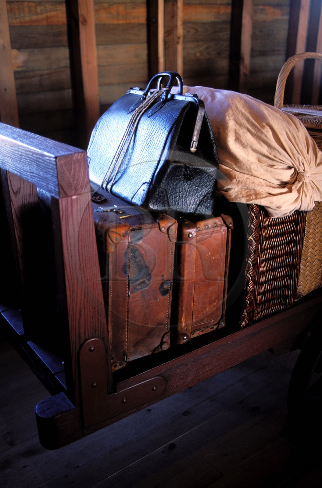 Canada, Quebec Province, Chaudiere Appalaches, Grosse île, on the Quarantine island, luggage and travellers were disinfected with mercury