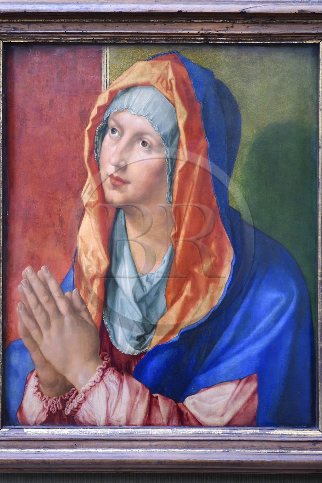 Allemagne, Berlin, Kulturforum, Gemäldegalerie (Galerie de Peinture), The Virgin Mary in Prayer by Albrecht Dürer (1518) Nürnberg
