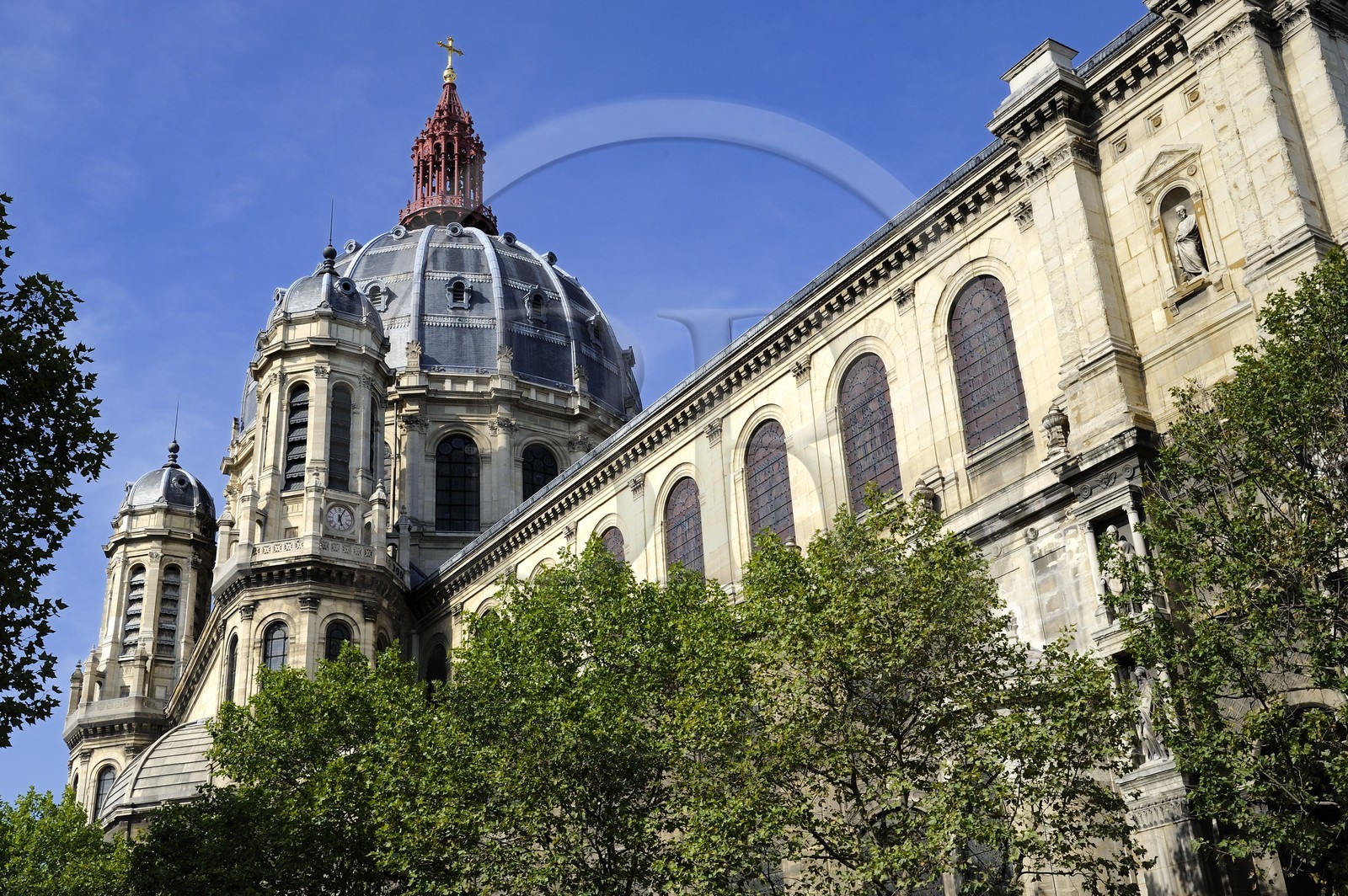 France, Paris (75), l'église Saint Augustin