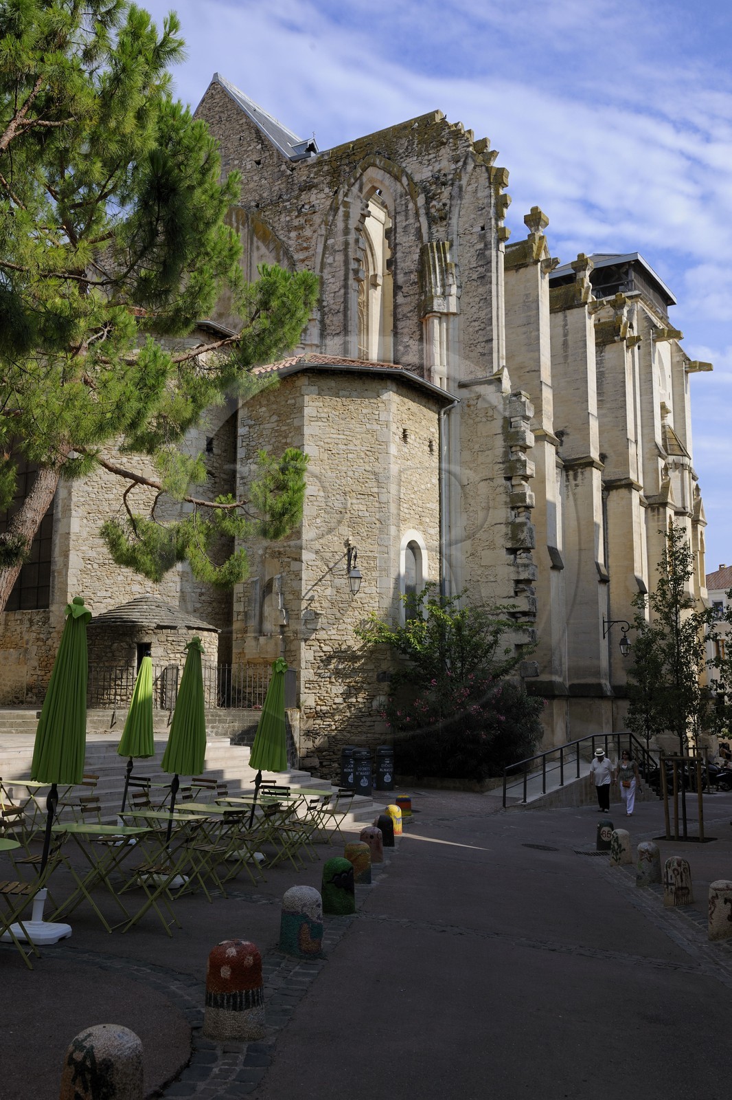 France, Herault, Montpellier, historical center, the Ecusson, Saint Roch church