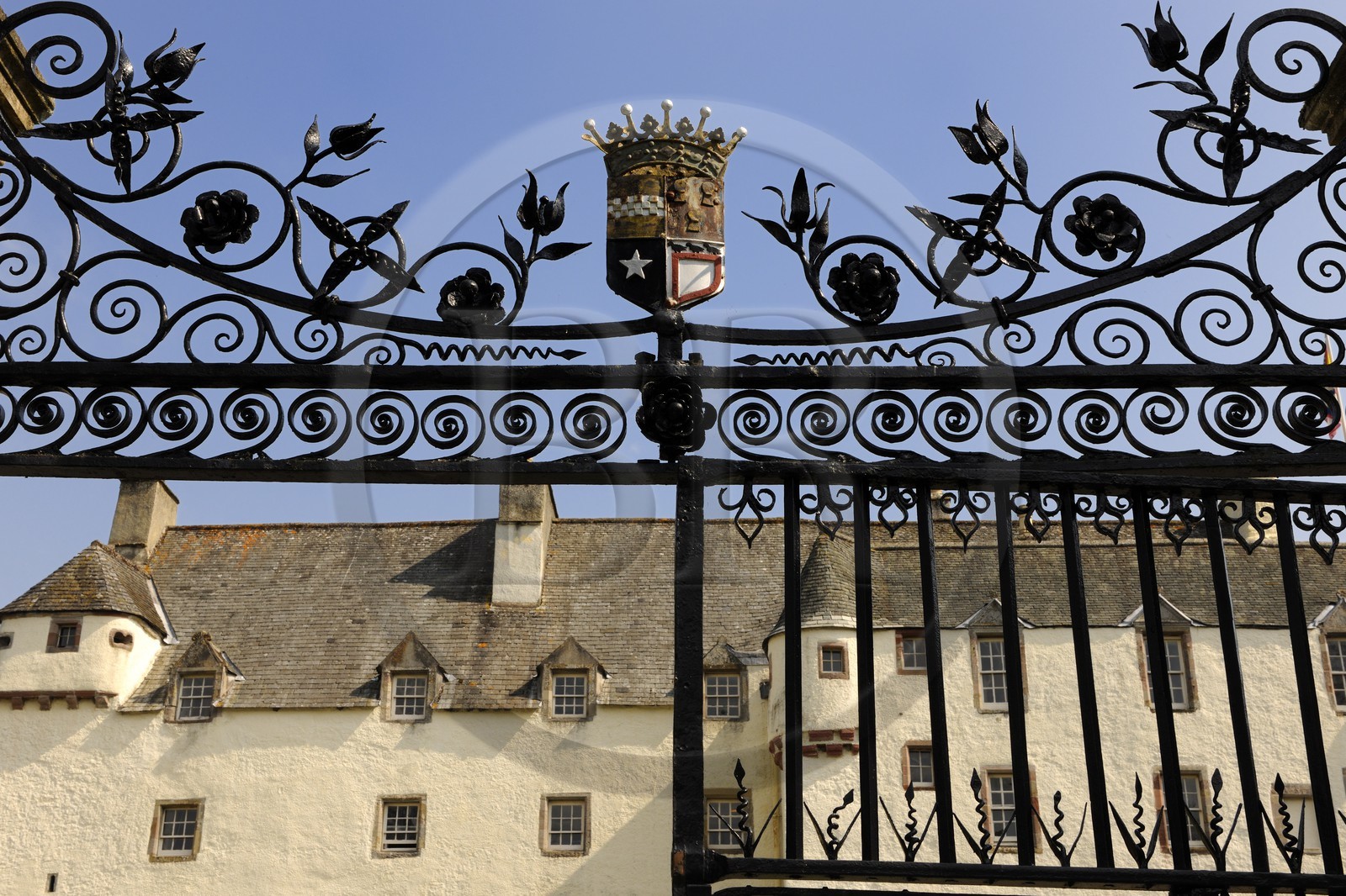 Royaume-Uni, Ecosse, région des Borders, vallée de la Tweed, château de Traquair House