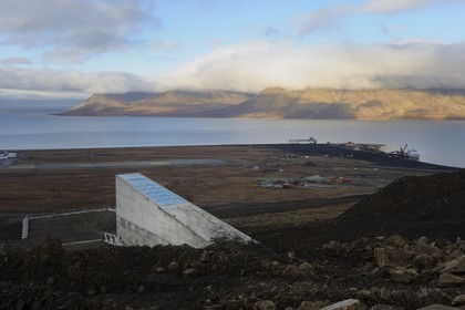 Norway, Svalbard (Spitzbergen), Longyearbyen, Svalbard Global Seed Vault (Seed Bank)