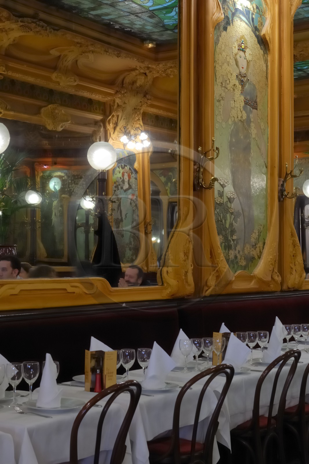 France, Paris (75), restaurant art deco Chez Julien