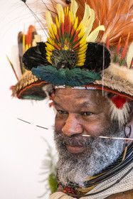 France, Paris (75), siège de l'UNESCO, le chef Papou Mundiya Kepanga