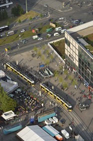 Allemagne, Berlin, quartier de Berlin-Mitte, Alexanderplatz,