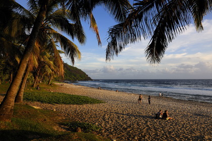 France, île de la Réunion, la côte sud, plage de Grande-Anse