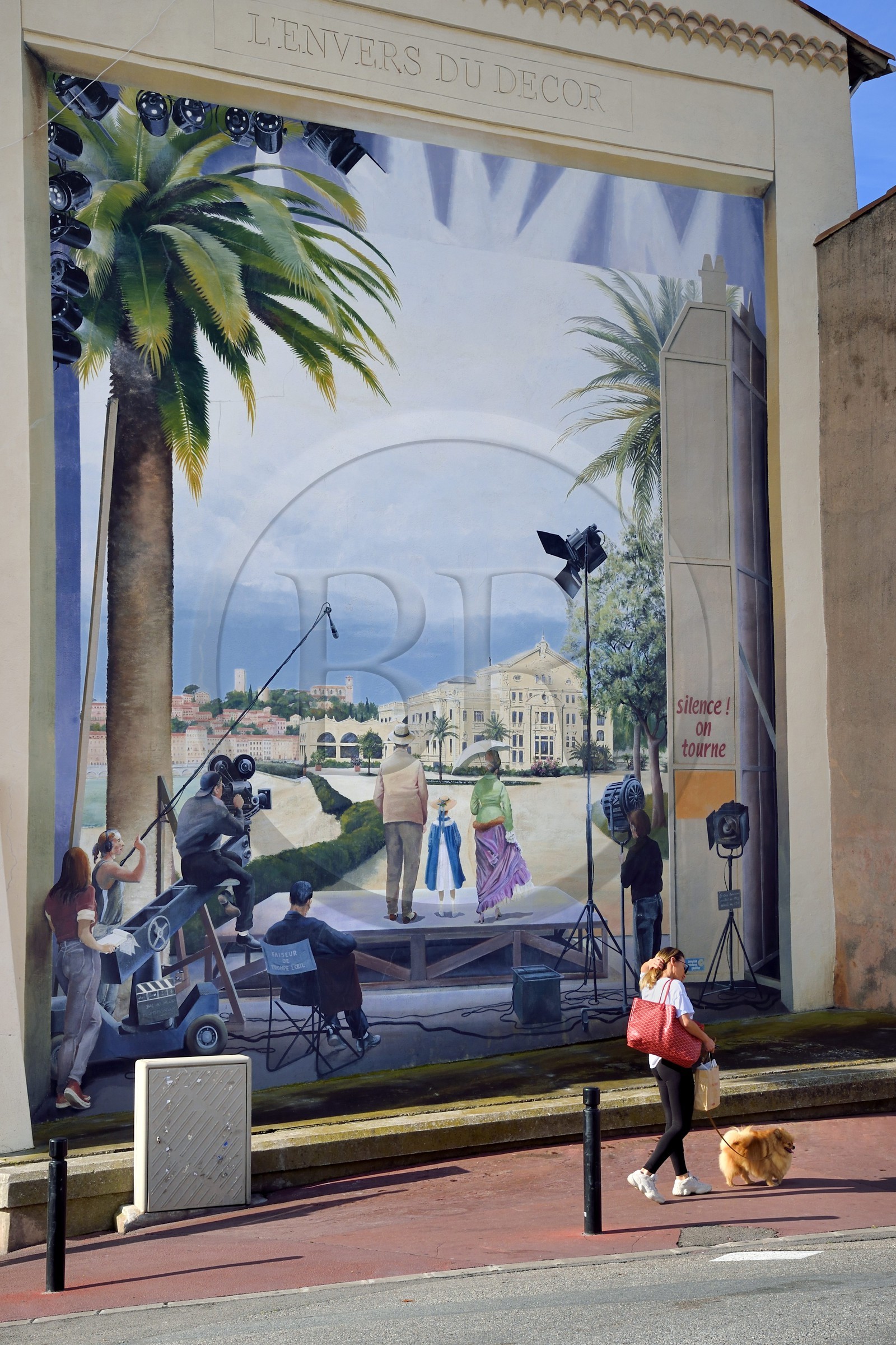 France, Alpes-Maritimes, Cannes, the old town in Le Suquet district,