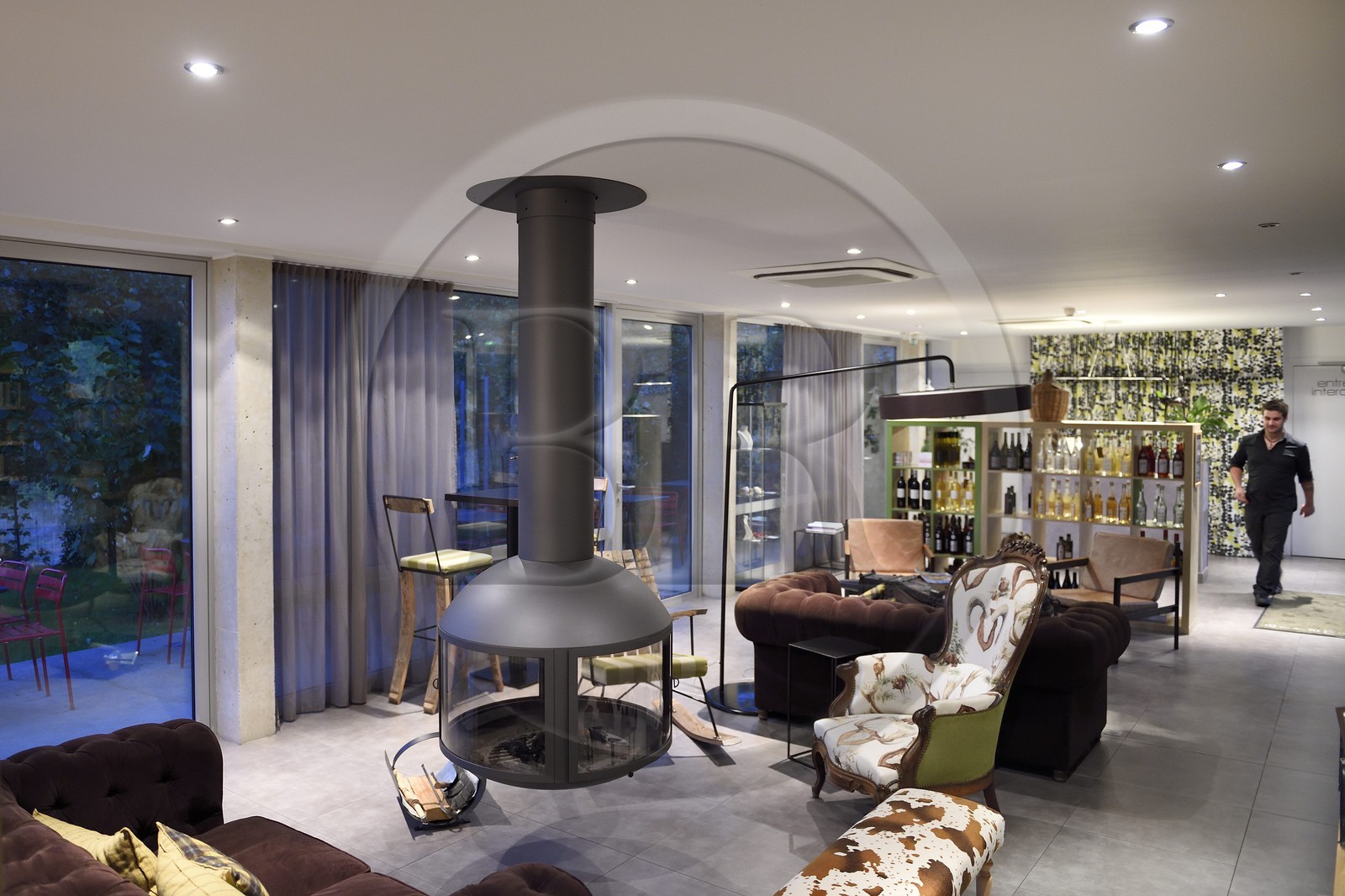 France, Corse-du-Sud (2A), Vallée du Prunelli, Bastelica, Boutique Hotel Artemisia