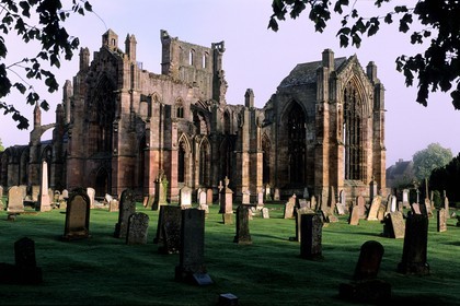 Royaume-Uni, Ecosse, région des Borders, abbaye de Melrose