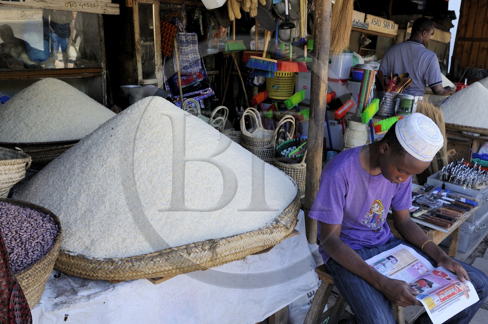 Tanzania, Dar es-Salaam, Kisutu market