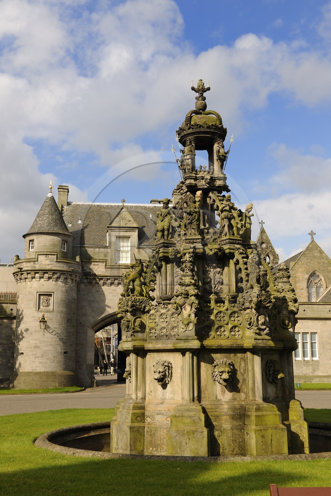 United Kingdom, Scotland, Edinburgh, listed as World Heritage by UNESCO, Royal Palace of Holyrood