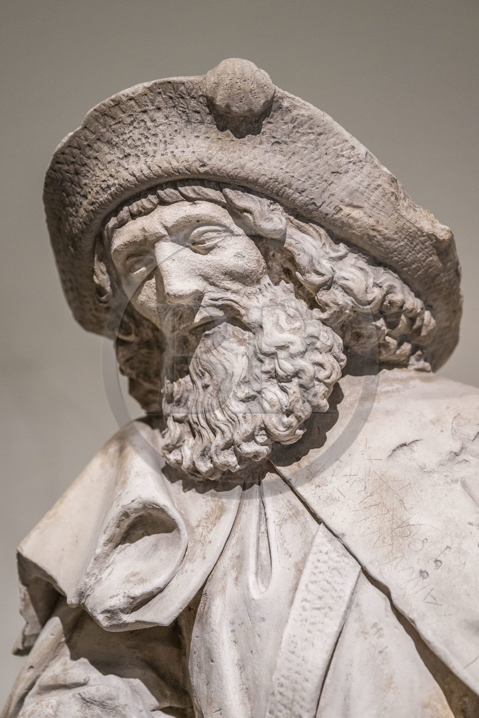 France, Paris (75), Musée de Cluny - Musée national du Moyen-Age, Saint Jacques le Majeur en pèlerin, Bourgogne, fin XVe siècle