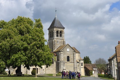 France, Yvelines, Montchauvet, Sainte Marie Madeleine (St. Mary Magdalene) church