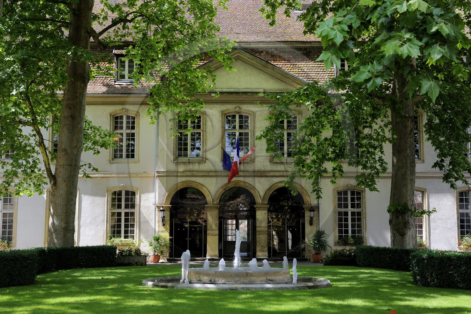 France, Haut-Rhin (68), Mulhouse, Rixheim, musée du papier peint