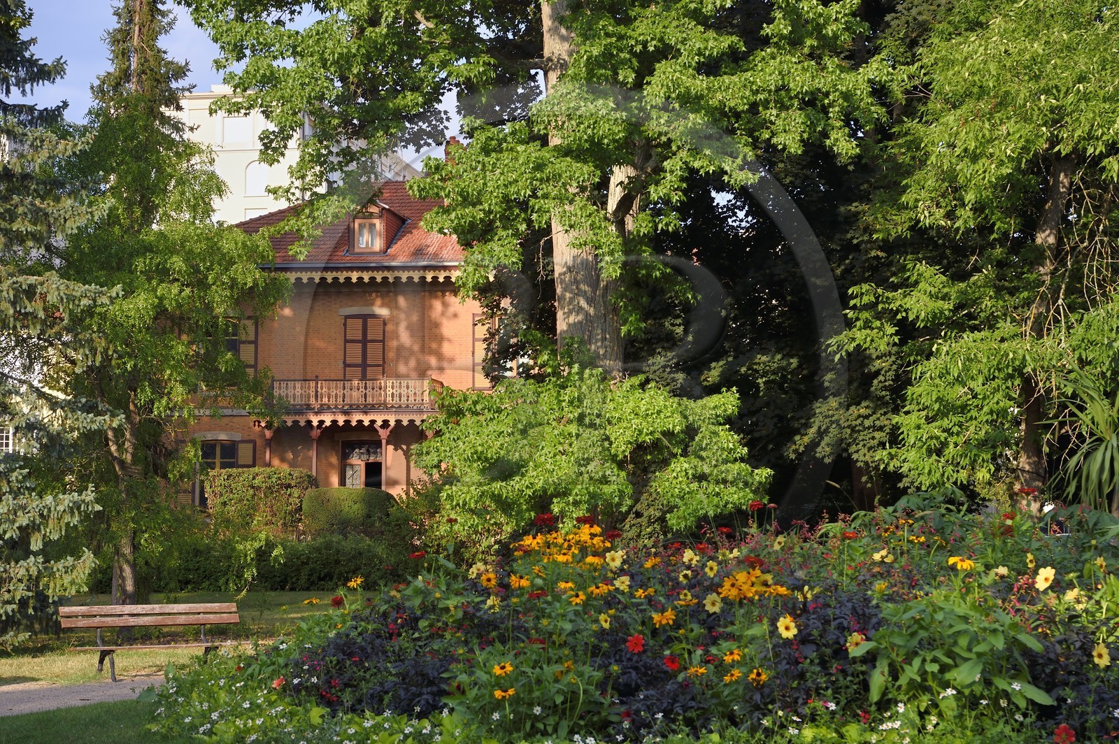 France, Allier (03), Vichy, les chalets Napoléon III, le chalet Marie Louise