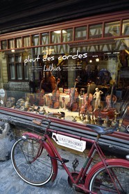 France, Seine Maritime, Rouen, the luthier rue Damiette