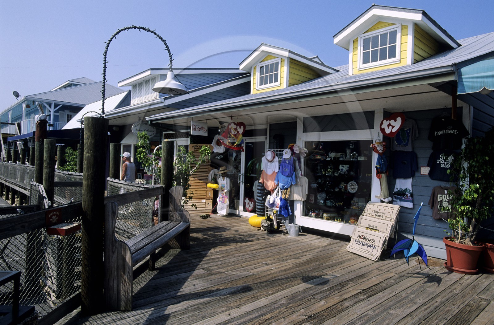 United States, Florida, Naples, shops around the Marina