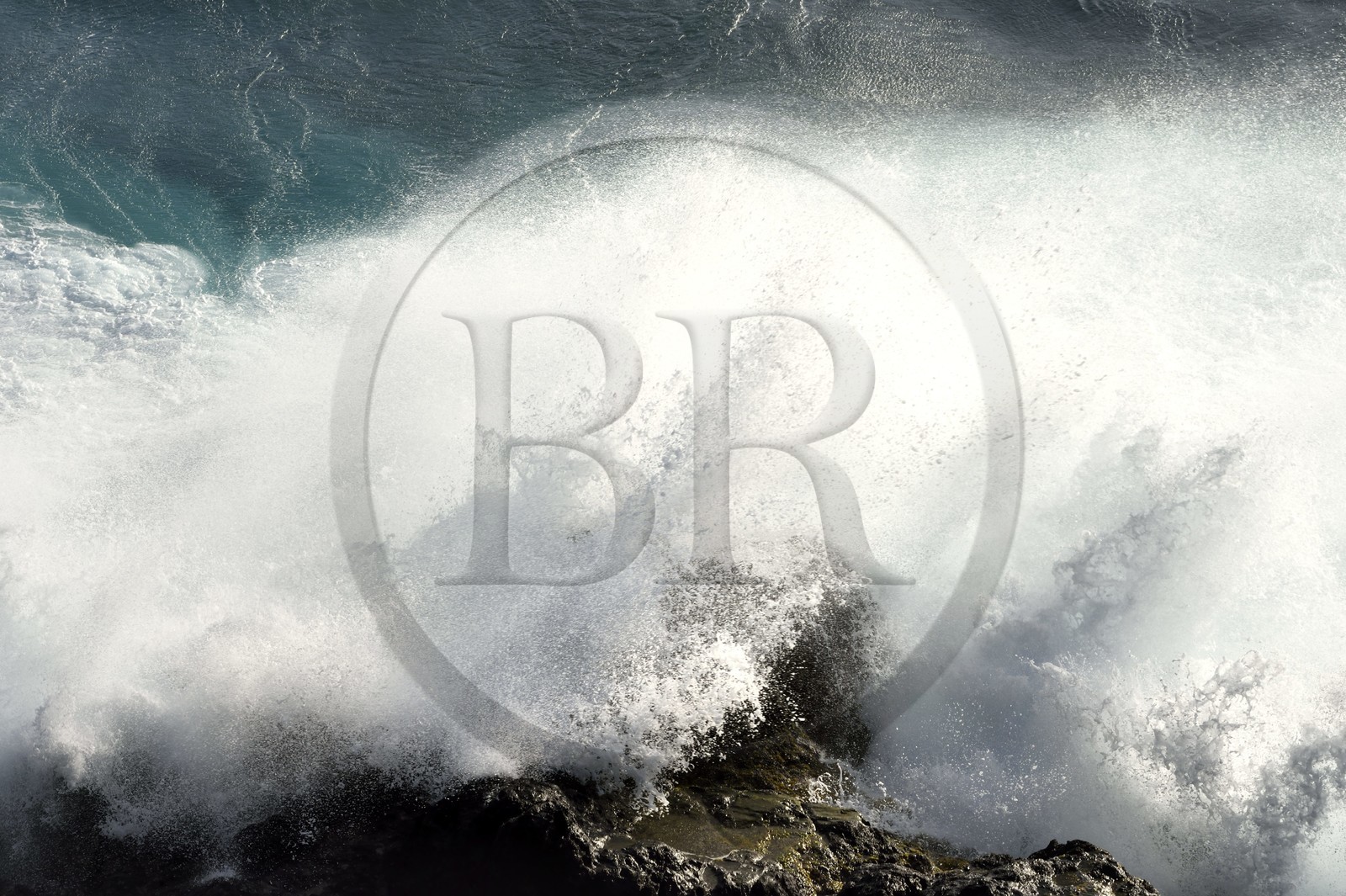 France, Reunion island (French overseas department), Petite-Ile on the southern coast, wave