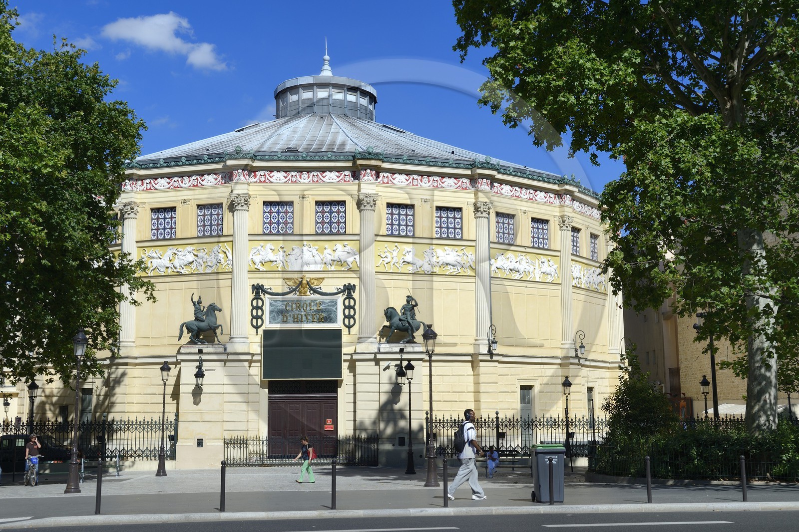 France, Paris (75), boulevard des Filles du Calvaire, le Cirque d'Hiver
