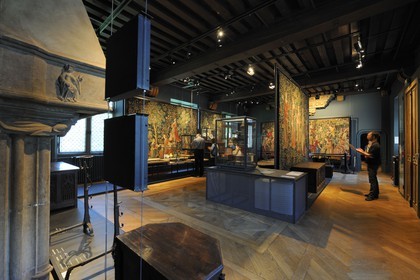 France, Paris (75), musée du Moyen-Age, ancien hôtel de Cluny