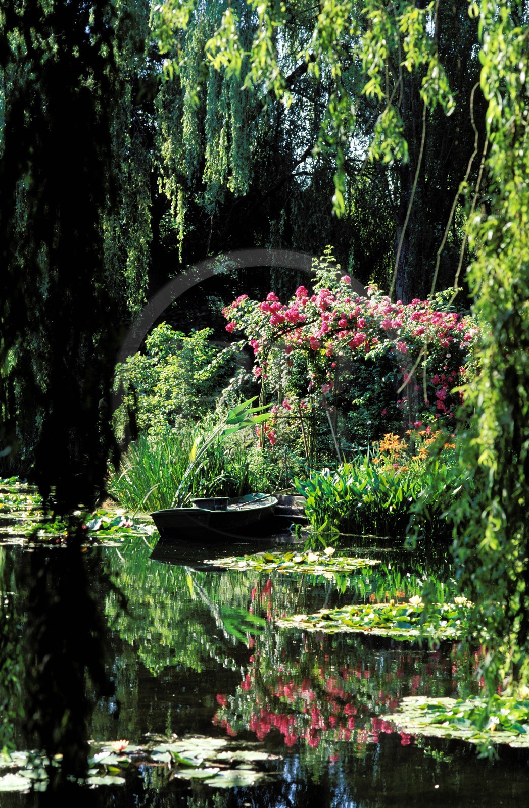 France, Eure (27), Giverny, le jardin de Claude Monet, le jardin d'eau