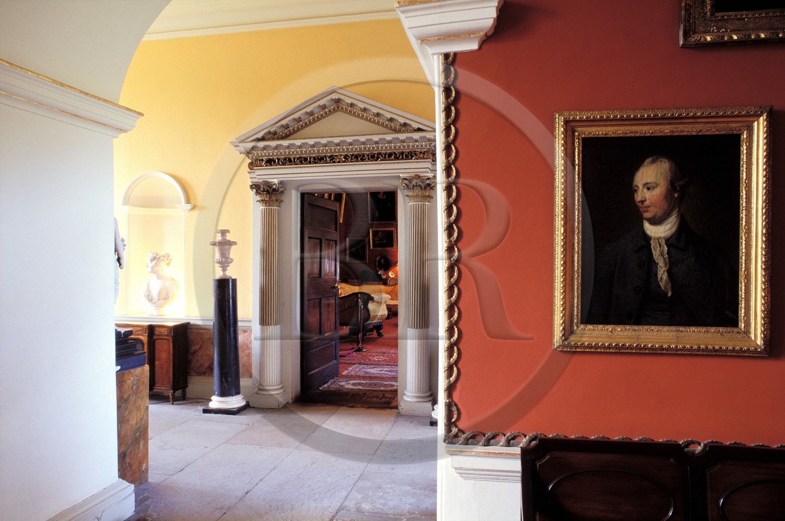 Irlande, comté de Dublin, Donabate, maison georgienne, Newbridge House