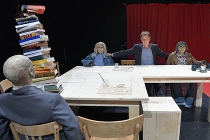 France, Var (83), Toulon, Théatre Liberté, l'acteur et metteur en scène Charles Berling aussi directeur du Théatre Liberté et de Châteauvallon-Liberté (scène nationale)