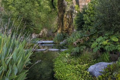 France, Loire-Atlantique (44), Nantes, quartier de Chantenay, le Jardin Extraordinaire, parc public situé dans l'ancienne Carrière de Miséry