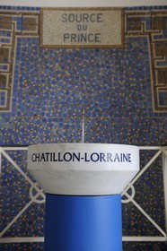 France, Vosges (88), Contrexéville, thermes de Contrexéville (Groupe Eurospa), la source Chatillon-Lorraine